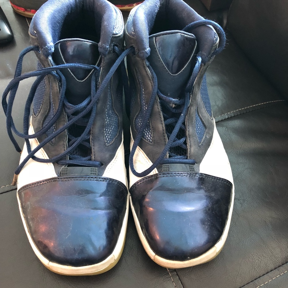 2 Jordan’s! XVI Jordan’s Black & Navy. size 13!
